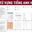 Tổng Hợp Từ Vựng Tiếng Anh Lớp 9 Pdf